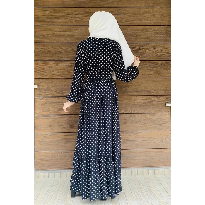 Moda Çizgi Tesettür Elbise