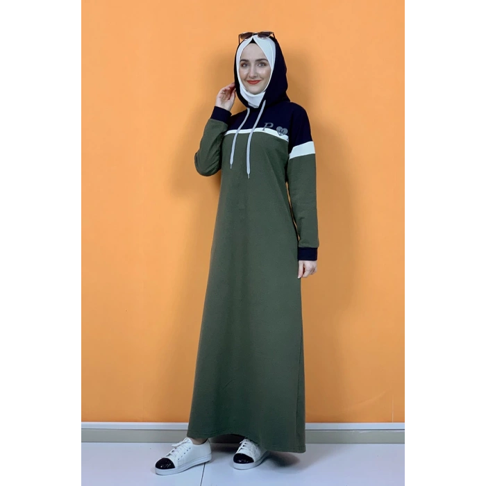 Moda Çizgi Tesettür Elbise