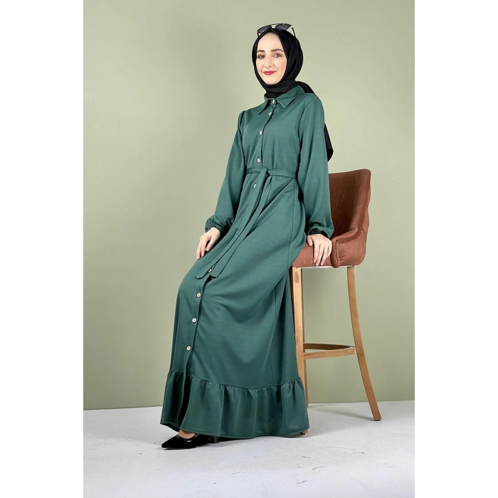 Moda Çizgi Tesettür Elbise