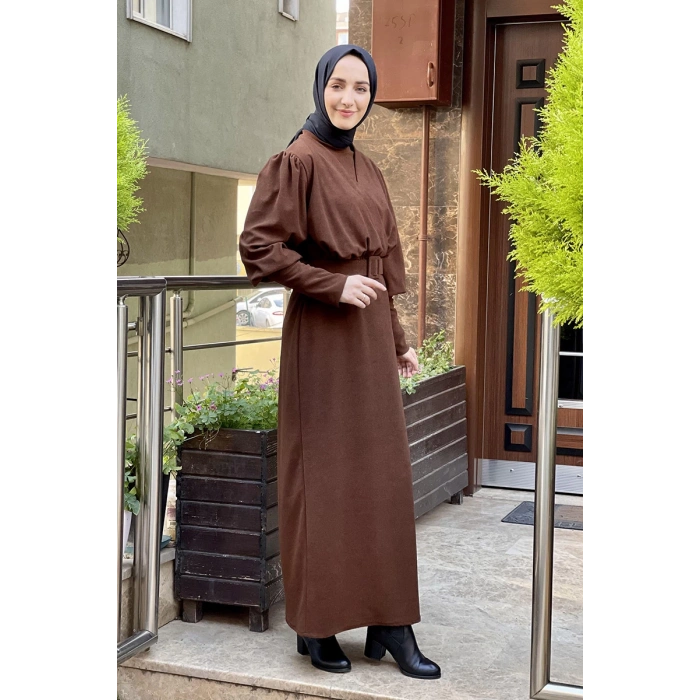 Moda Çizgi Tesettür Elbise