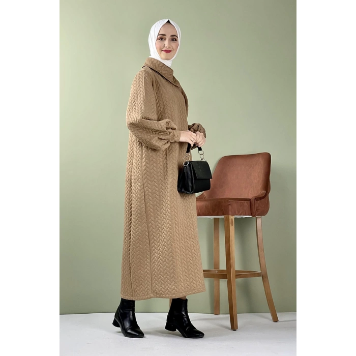 Moda Çizgi Tesettür Elbise