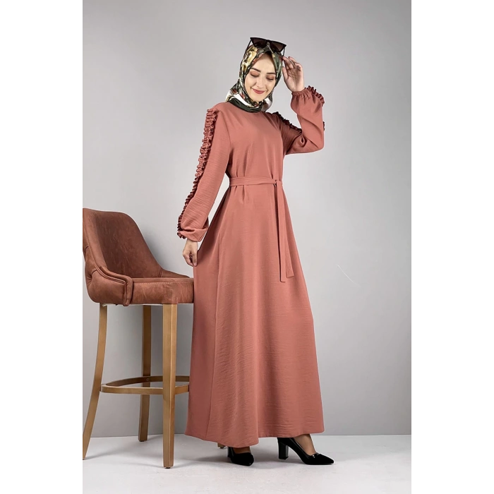 Moda Çizgi Tesettür Elbise