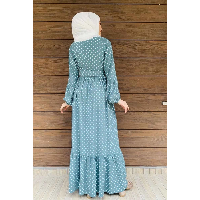 Moda Çizgi Tesettür Elbise