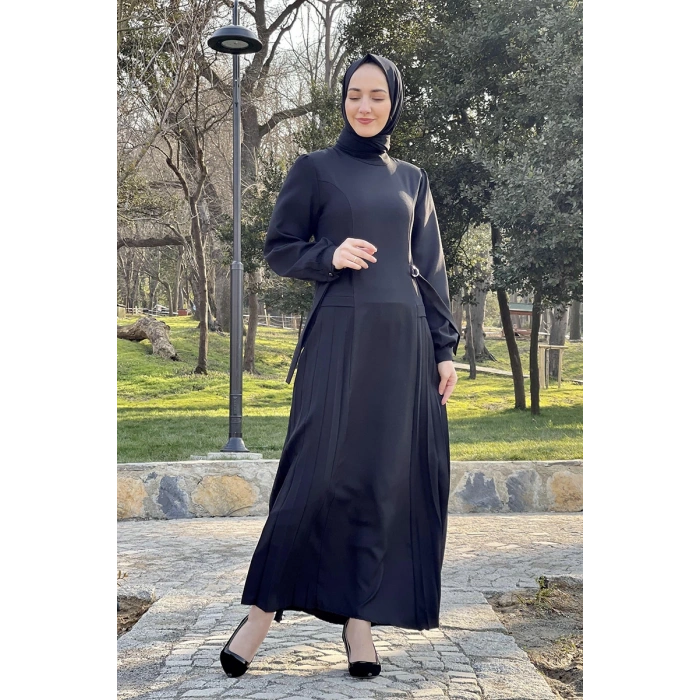 Moda Çizgi Tesettür Elbise