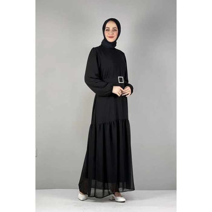 Moda Çizgi Tesettür Elbise