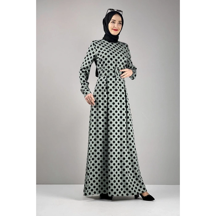 Moda Çizgi Tesettür Elbise