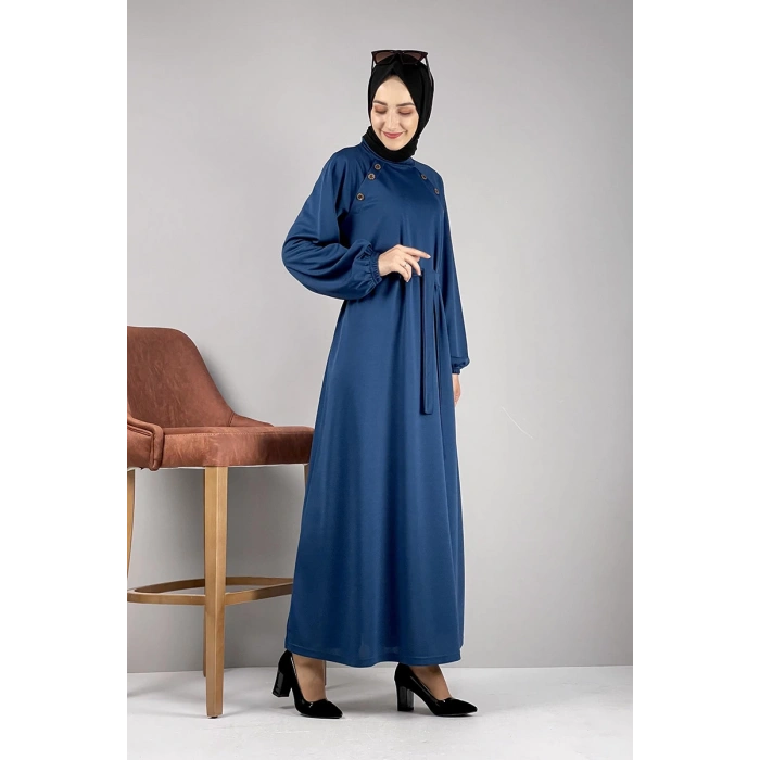 Moda Çizgi Tesettür Elbise