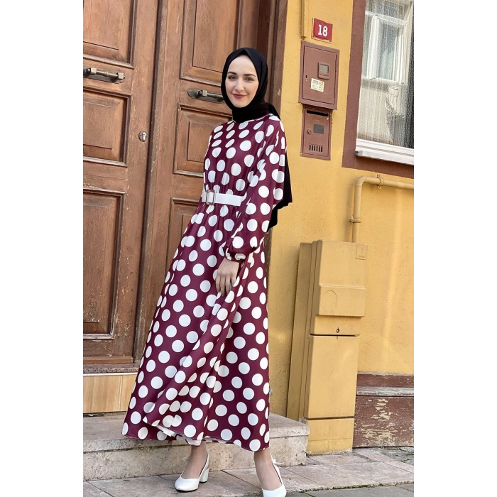 Moda Çizgi Tesettür Elbise