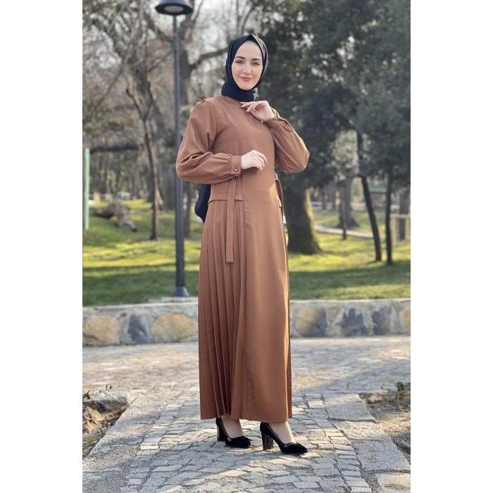 Moda Çizgi Tesettür Elbise
