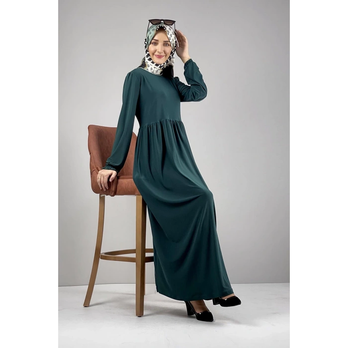 Moda Çizgi Tesettür Elbise