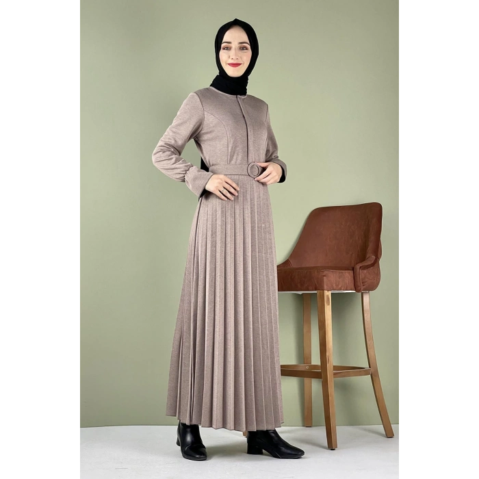 Moda Çizgi Tesettür Elbise