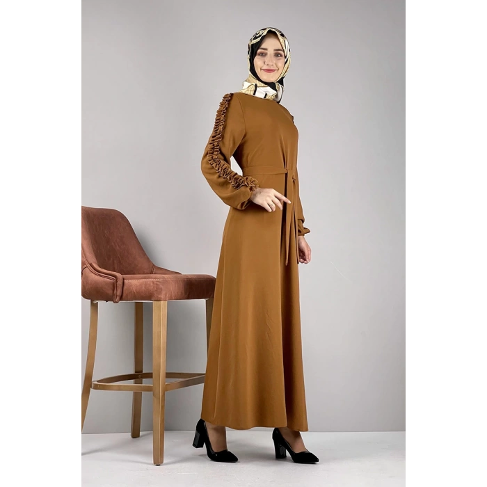 Moda Çizgi Tesettür Elbise