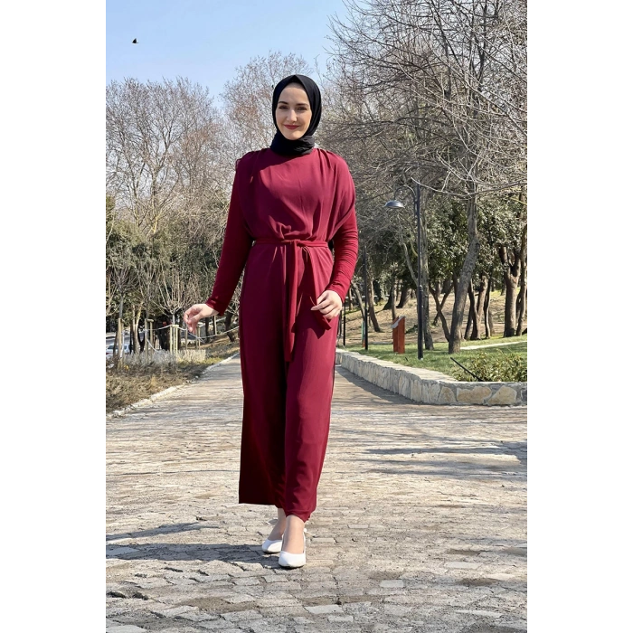 Moda Çizgi Tesettür Elbise