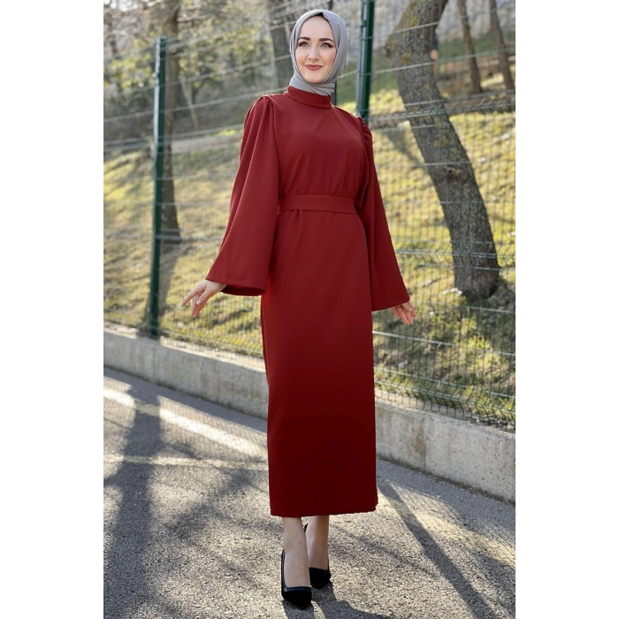 Moda Çizgi Tesettür Elbise