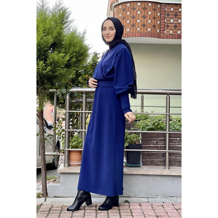 Moda Çizgi Tesettür Elbise