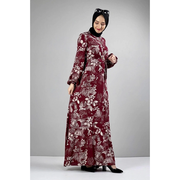 Moda Çizgi Tesettür Elbise