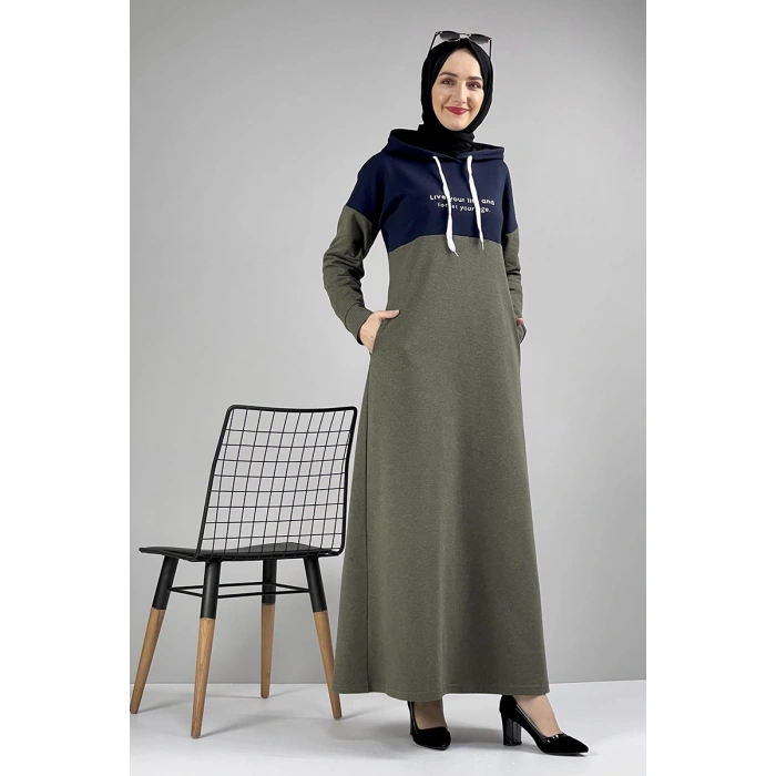 Moda Çizgi Tesettür Elbise