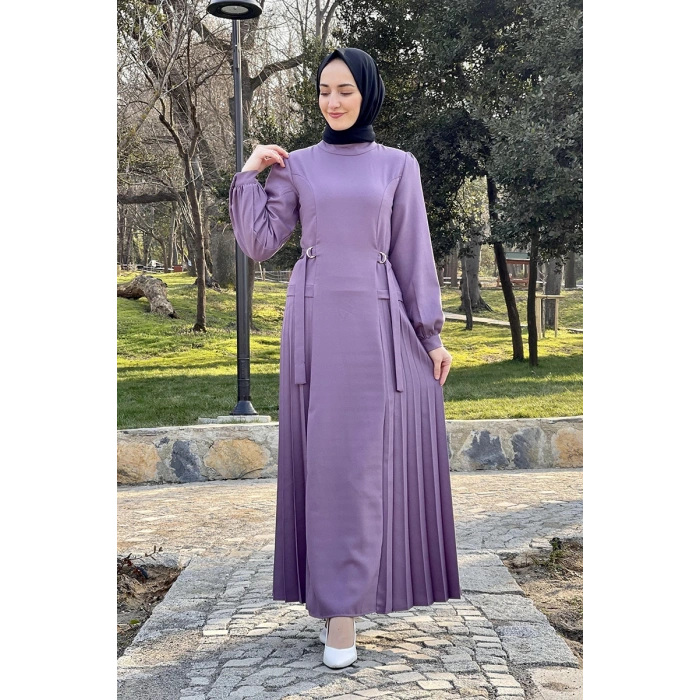 Moda Çizgi Tesettür Elbise