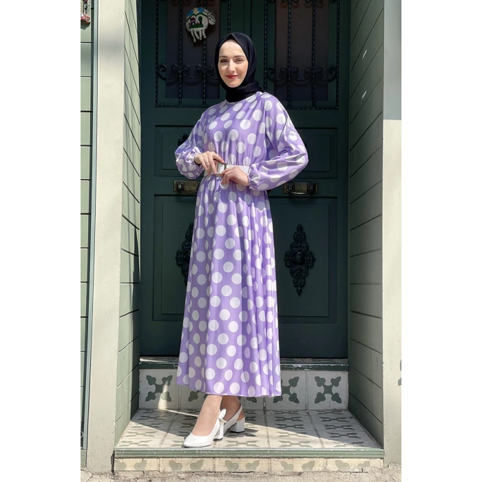 Moda Çizgi Tesettür Elbise