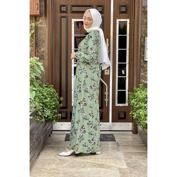 Moda Çizgi Tesettür Elbise