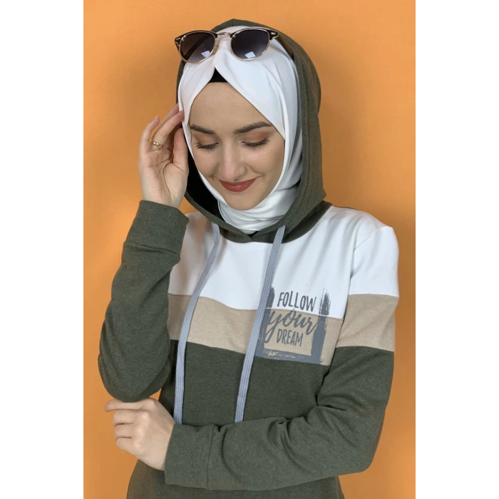 Moda Çizgi Tesettür Elbise