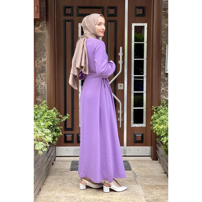 Moda Çizgi Tesettür Elbise