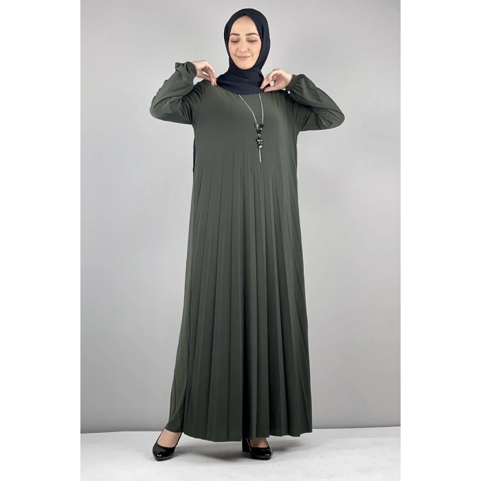 Moda Çizgi Tesettür Elbise