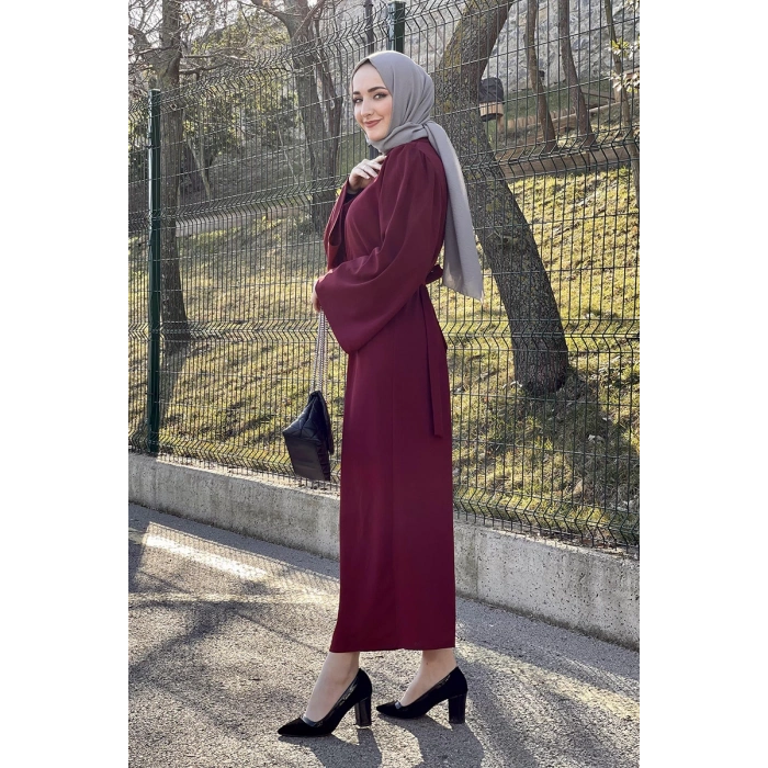 Moda Çizgi Tesettür Elbise