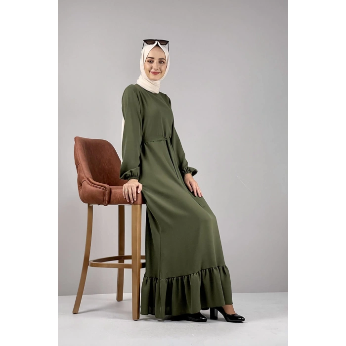 Moda Çizgi Tesettür Elbise