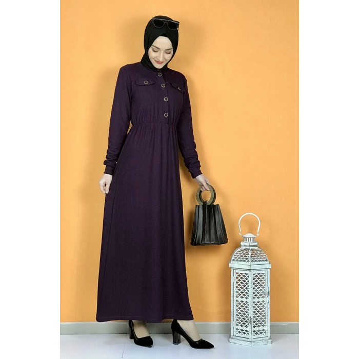 Moda Çizgi Tesettür Elbise