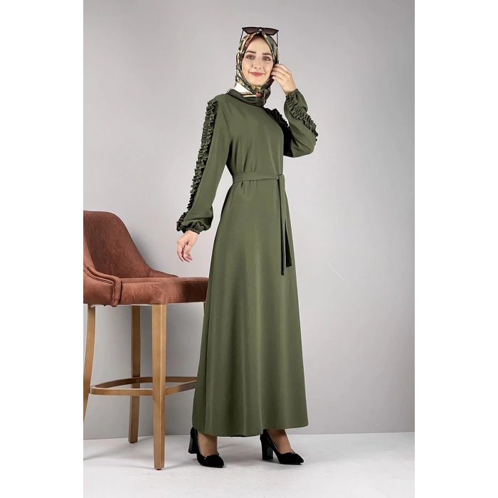 Moda Çizgi Tesettür Elbise