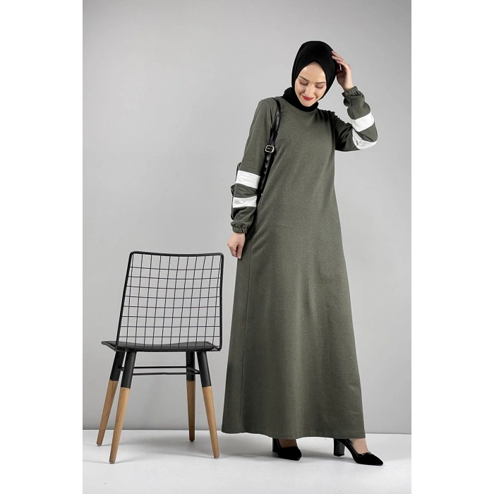 Moda Çizgi Tesettür Elbise