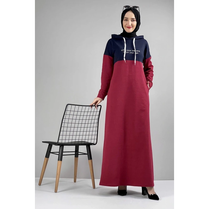 Moda Çizgi Tesettür Elbise