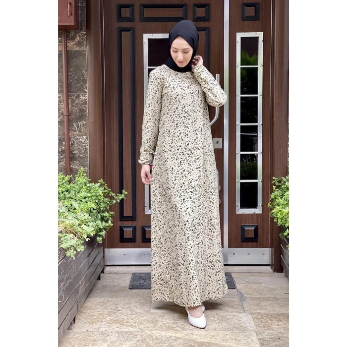 Moda Çizgi Tesettür Elbise