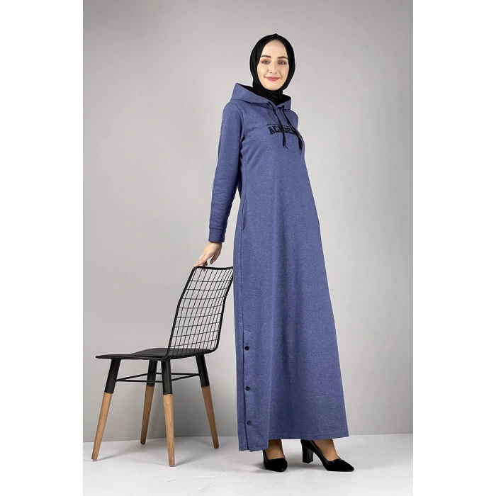 Moda Çizgi Tesettür Elbise