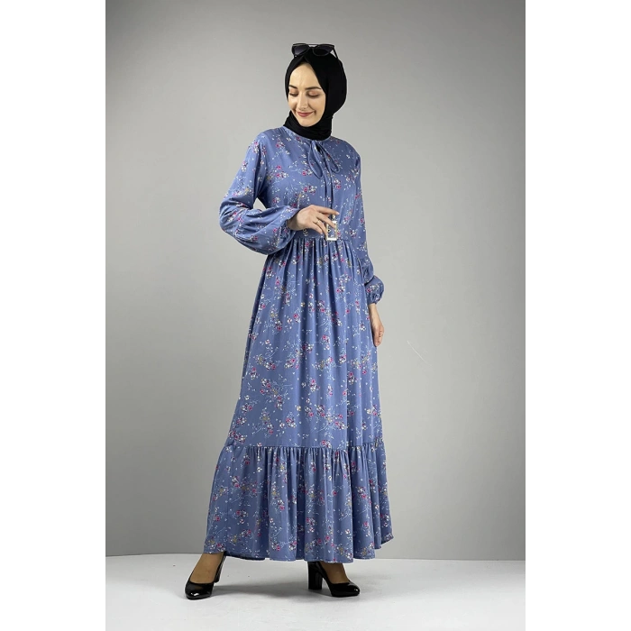 Moda Çizgi Tesettür Elbise