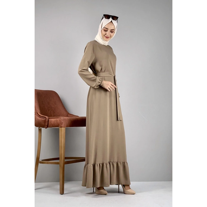 Moda Çizgi Tesettür Elbise