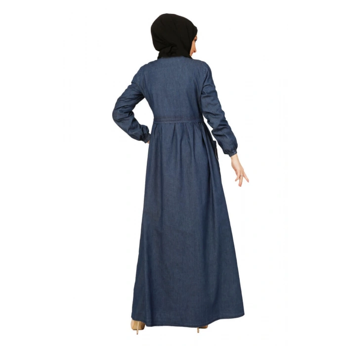 Moda Çizgi Tesettür Elbise