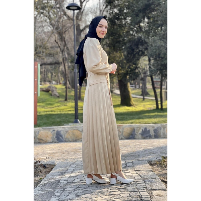 Moda Çizgi Tesettür Elbise