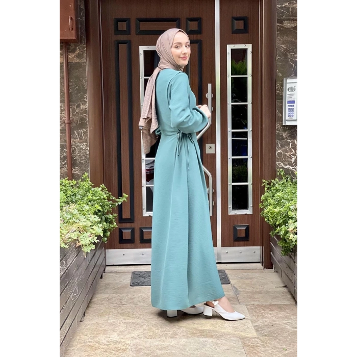 Moda Çizgi Tesettür Elbise