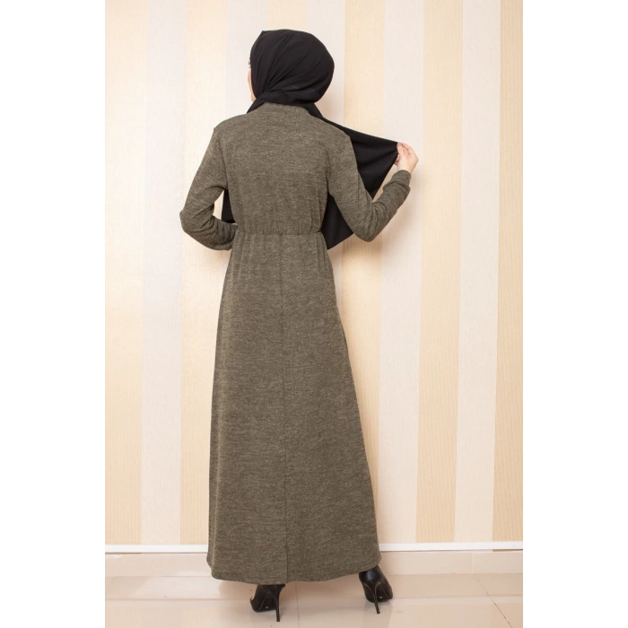 Moda Çizgi Tesettür Elbise