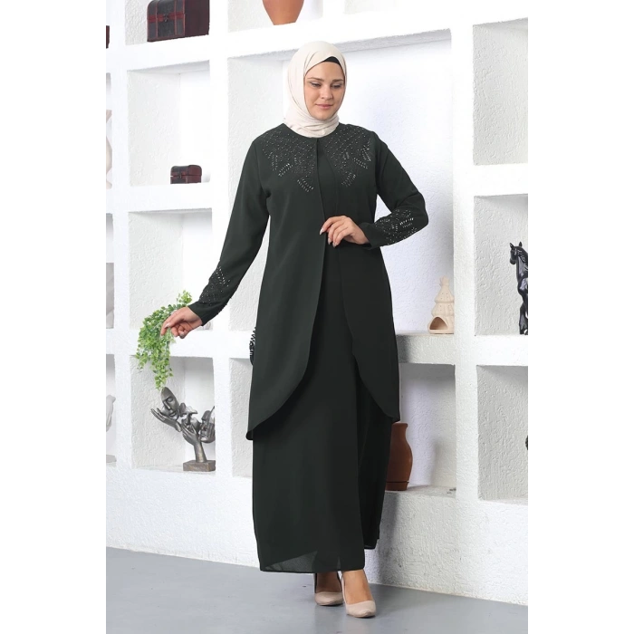 Moda Çizgi Tesettür Elbise