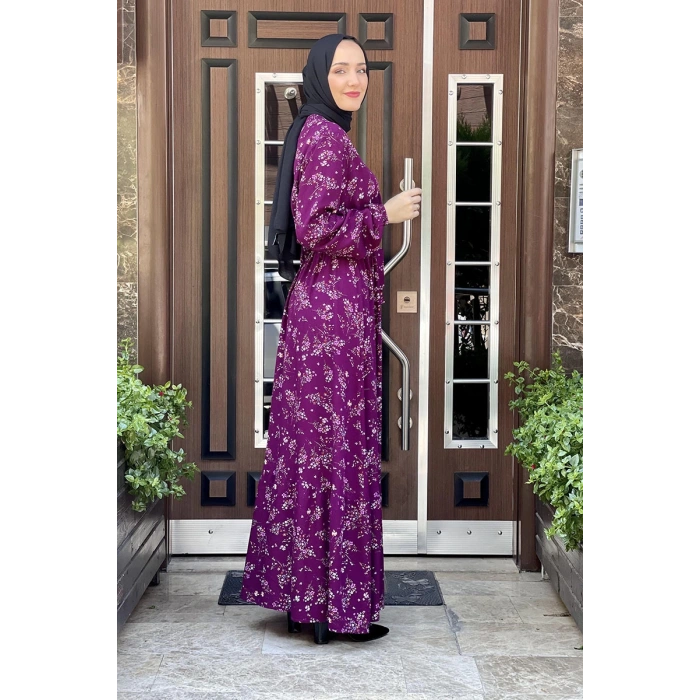 Moda Çizgi Tesettür Elbise