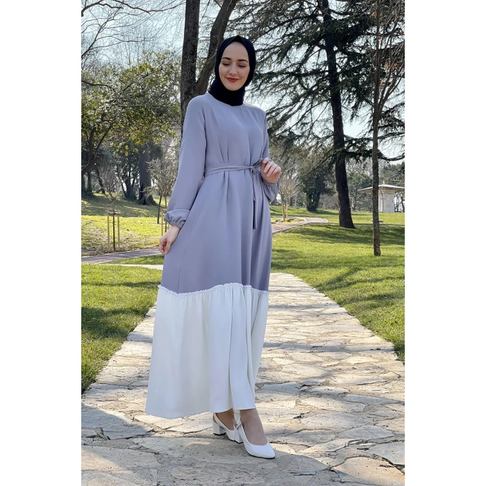Moda Çizgi Tesettür Elbise