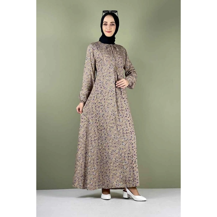 Moda Çizgi Tesettür Elbise