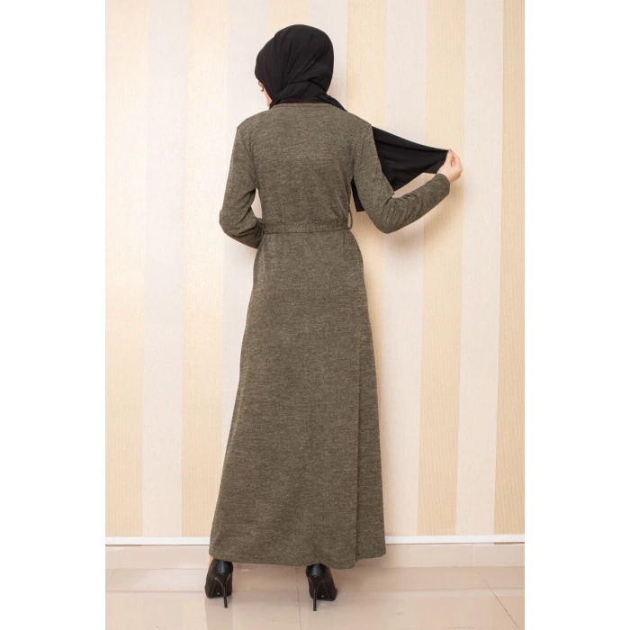 Moda Çizgi Tesettür Elbise