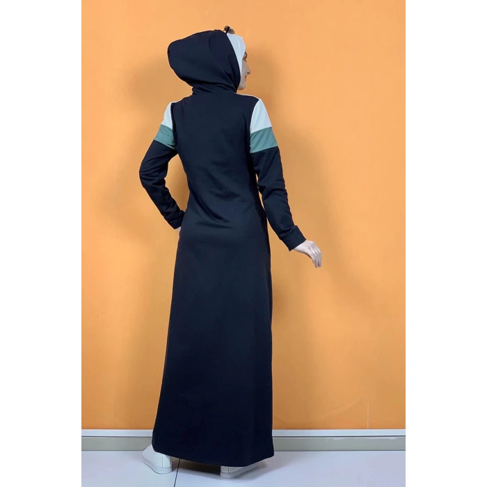 Moda Çizgi Tesettür Elbise