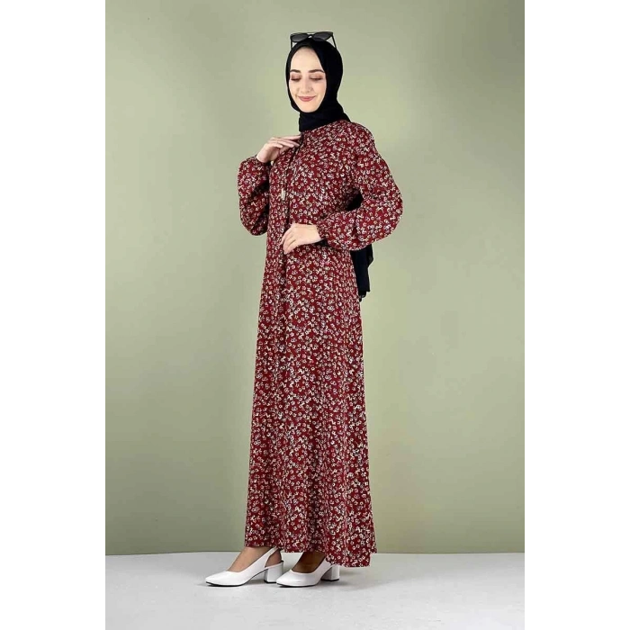 Moda Çizgi Tesettür Elbise