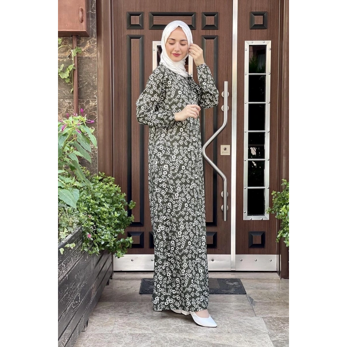 Moda Çizgi Tesettür Elbise