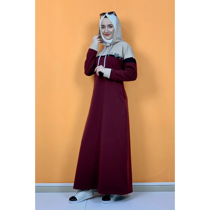 Moda Çizgi Tesettür Elbise